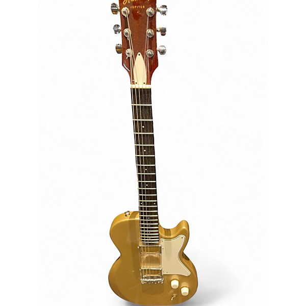 Used Harmony JUPITER Gold Solid Body Electric Guitar