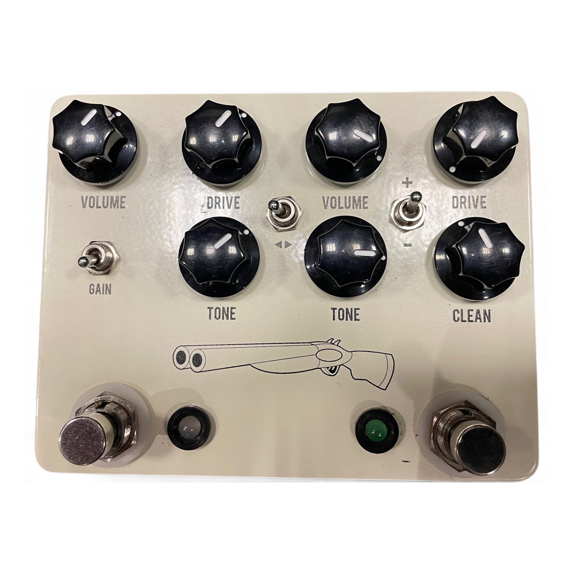 JHS DOUBLE BARREL クローン Used JHS Pedals Double Barrel Effect Pedal | Guitar Center