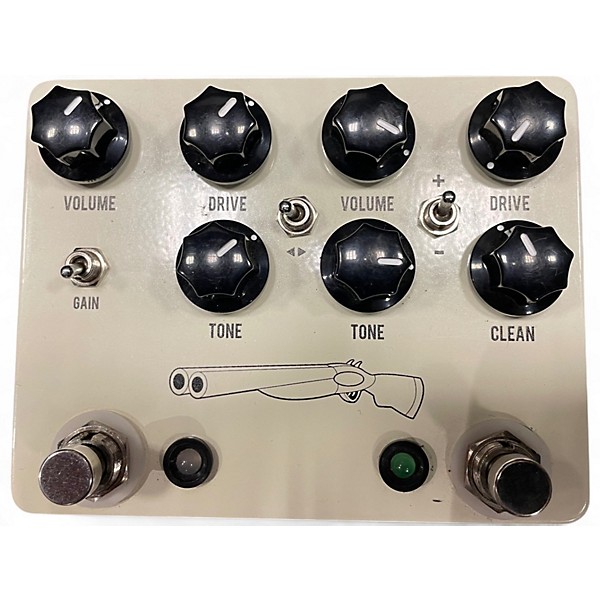 ギター JHS Pedals Double Barrel Ernie Williamson Music - JHS Double Barrel V4 Dual Overdrive
