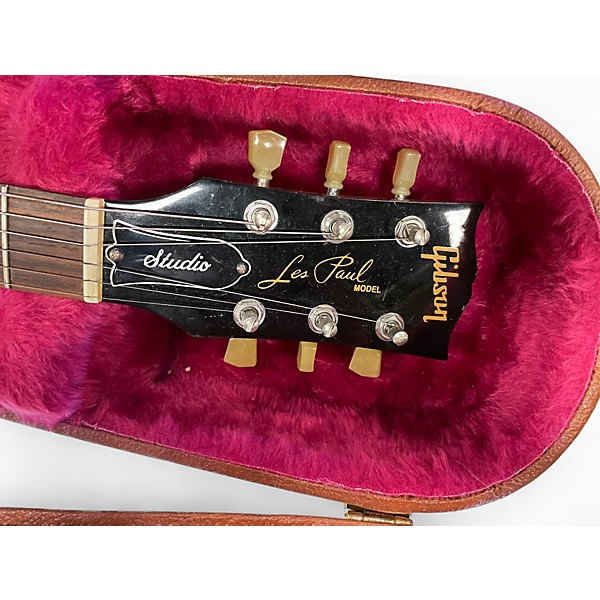 Used 2017 Gibson LES PAUL STUDIO Tobacco Sunburst Solid Body Electric Guitar