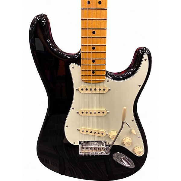 Used Fender American Professional II Stratocaster Black Solid Body Electric Guitar