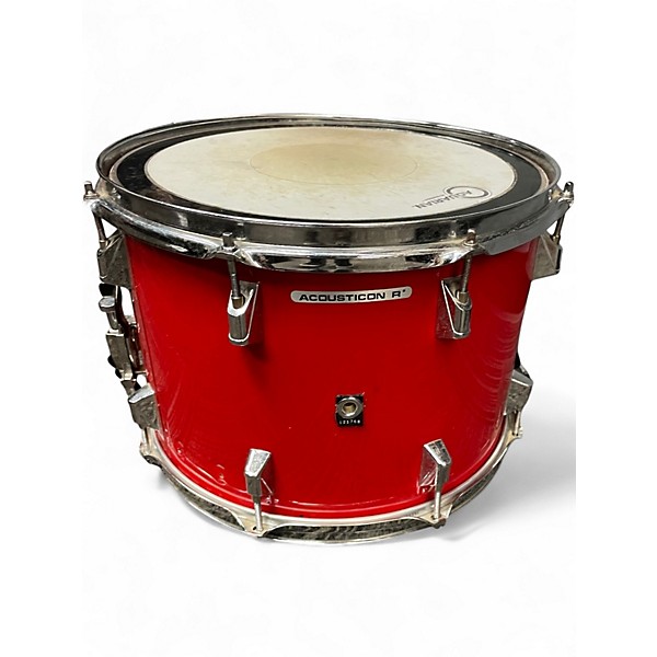 Used Remo 14X10 Bravo Marching Snare Red Drum