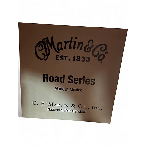 Used Martin ROAD SERIES Natural Acoustic Electric Guitar