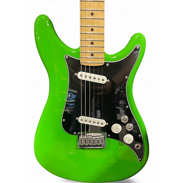 Used Fender Player Lead II Green Solid Body Electric Guitar