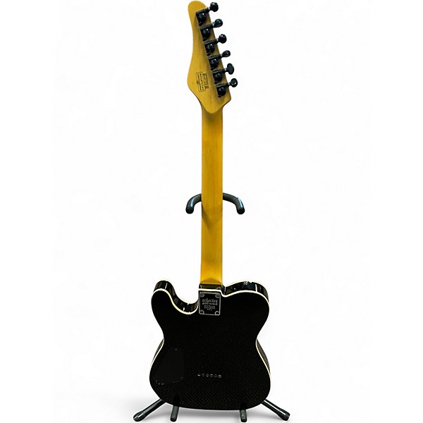 Used Schecter Guitar Research PT Standard Black Solid Body Electric Guitar