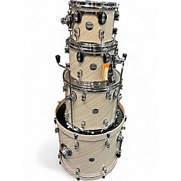 Used PDP by DW 4 Piece Concept Series Maple TWISTED IVORY Drum Kit