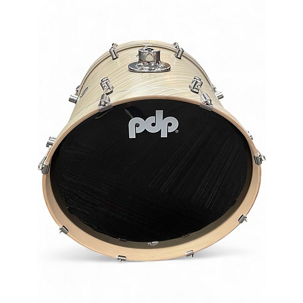 Used PDP by DW 4 Piece Concept Series Maple TWISTED IVORY Drum Kit