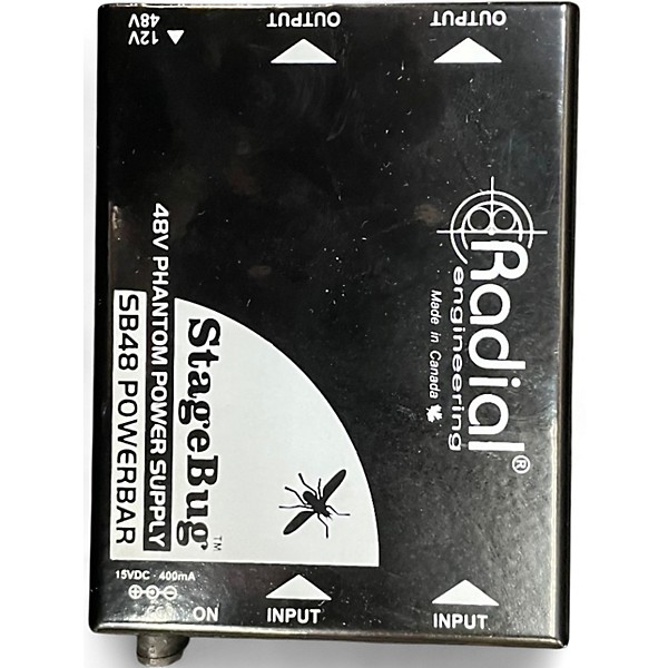 Used Radial Engineering stagebug sb-48 Power Supply