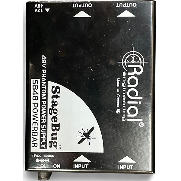 Used Radial Engineering stagebug sb-48 Power Supply