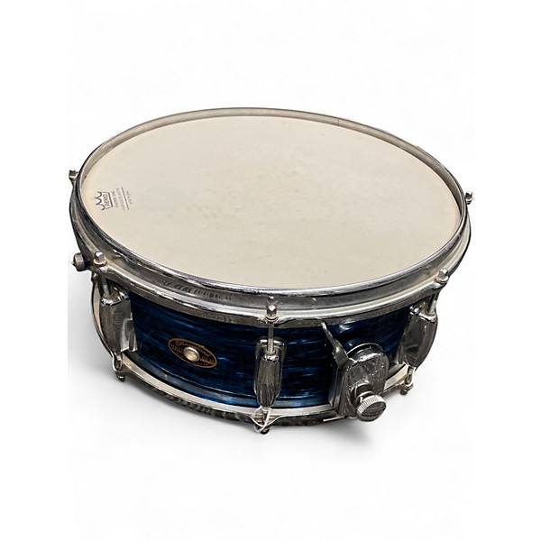 Vintage 1966 Slingerland 14in Modern Jazz Blue Agate Drum