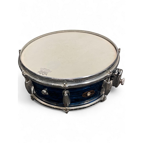 Vintage 1966 Slingerland 14in Modern Jazz Blue Agate Drum