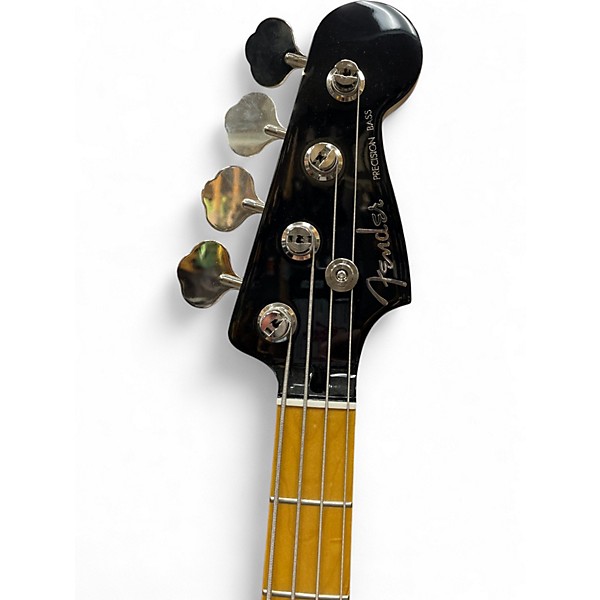 Used Fender AERODYNE PRECISION BASS BLOOD ORANGE BURST Electric Bass Guitar