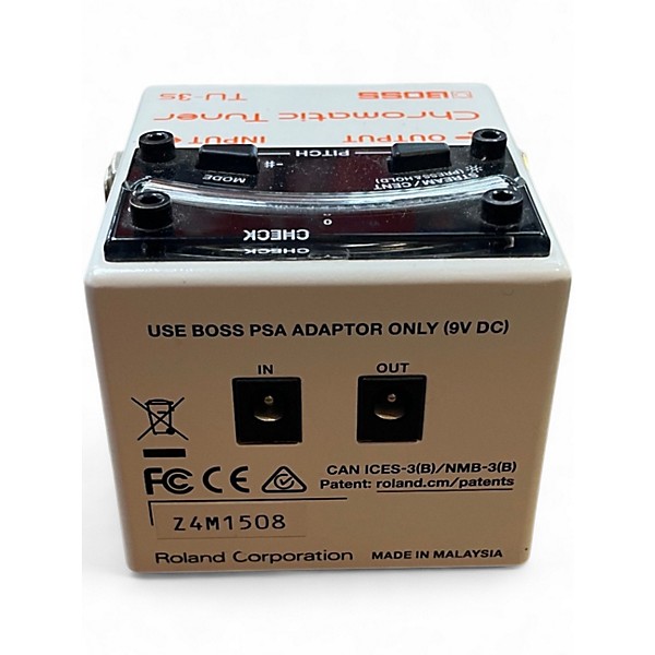 Used BOSS TU-3s Tuner Pedal