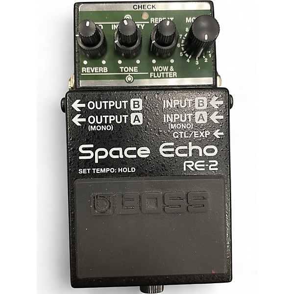 Used BOSS RE20 Space Echo Effect Pedal | Guitar Center