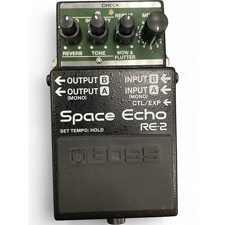 Used BOSS RE20 Space Echo Effect Pedal | Guitar Center