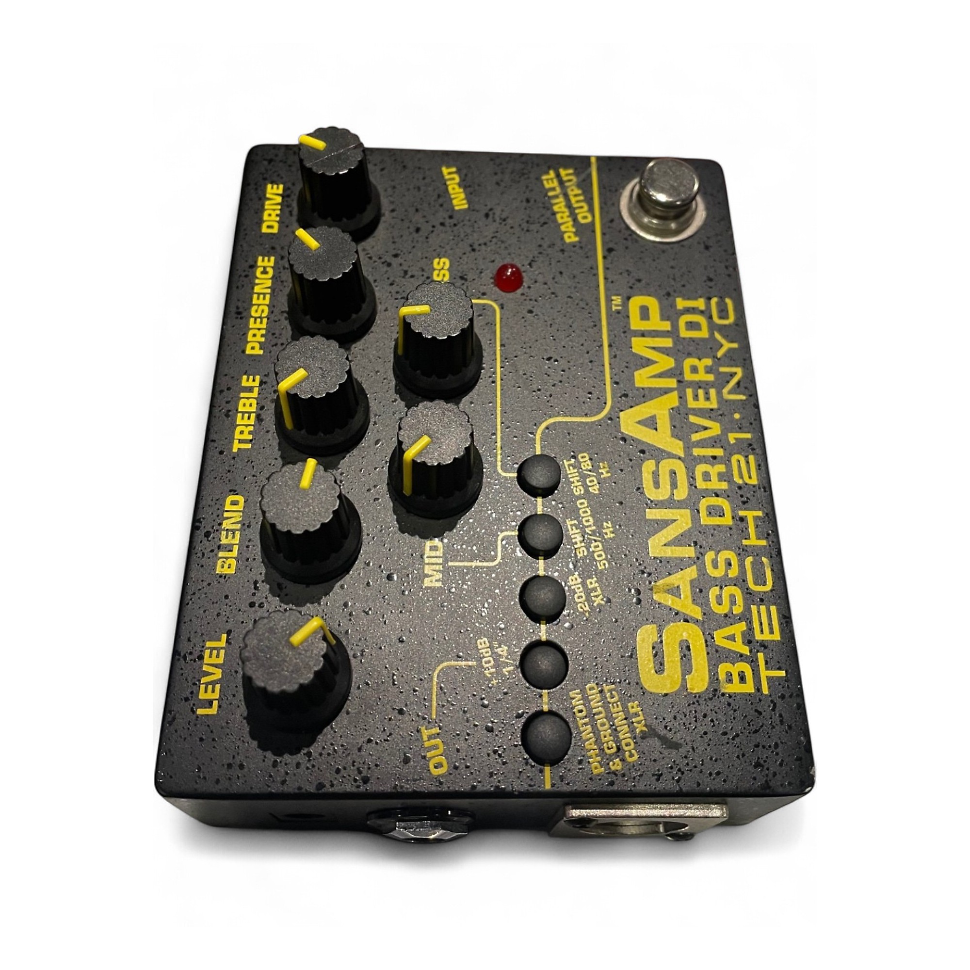 Used Tech 21 Sansamp PBDR Bass Driver DI Bass Effect Pedal