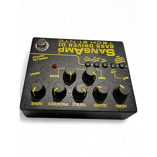 Used Tech 21 Sansamp PBDR Bass Driver DI Bass Effect Pedal