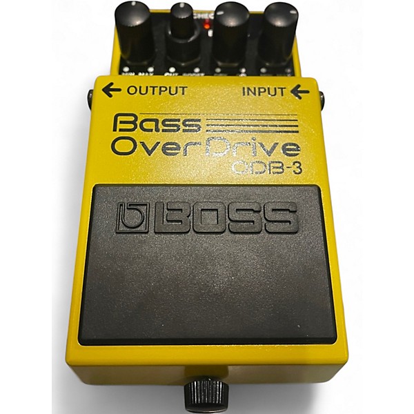 Used BOSS ODB3 Bass Overdrive Bass Effect Pedal | Guitar Center