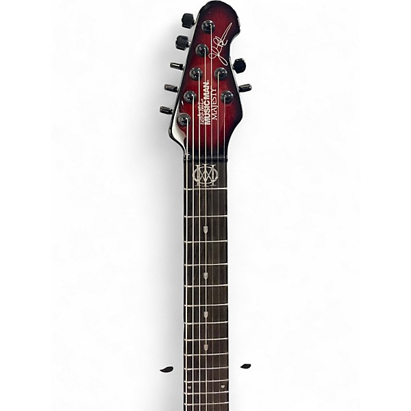 Used Ernie Ball Music Man John Petrucci Majesty 7 Lava Red Solid Body Electric Guitar