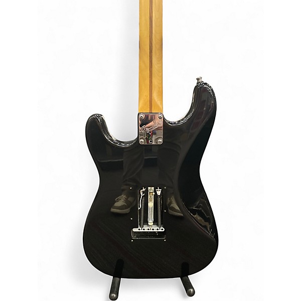 Used Fender American Deluxe Stratocaster Plus Black Solid Body Electric Guitar
