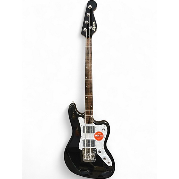 Used 2024 Squier Squier Paranormal Rascal Bass HH Black