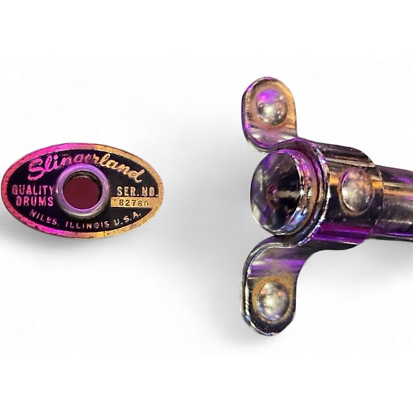 Vintage 1965 Slingerland 3 Piece Modern Jazz Black Diamond Pearl Drum Kit