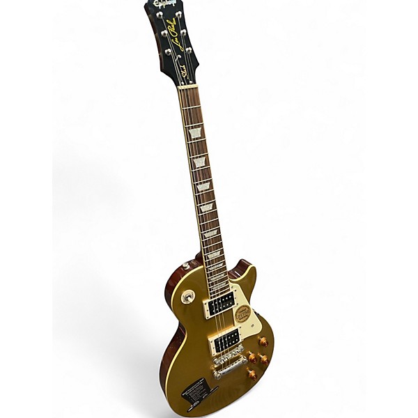 Used Epiphone "VICTORIA" SLASH SIGNATURE Gold Top Solid Body Electric Guitar