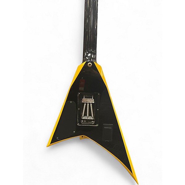 Used Jackson RRX24 Black and Yellow Solid Body Electric Guitar