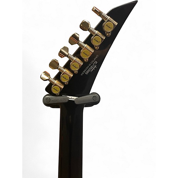 Used Jackson RRX24 Black and Yellow Solid Body Electric Guitar