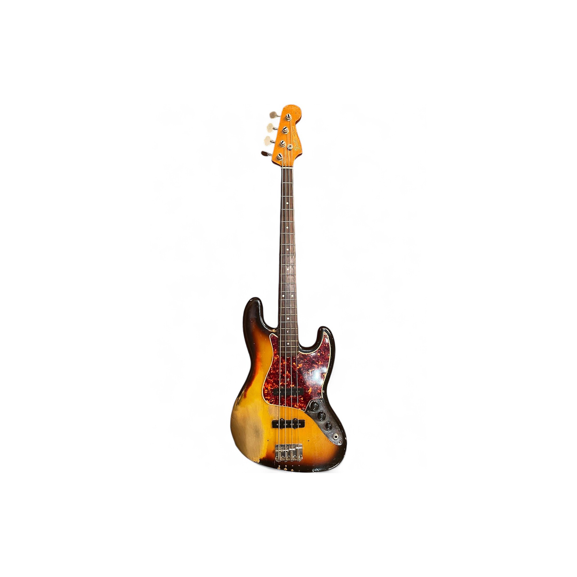 ベース Fender JAZZ BASS Guitar Vintage 1965 Fender Jazz Bass 3 Color Sunburst Electric Bass