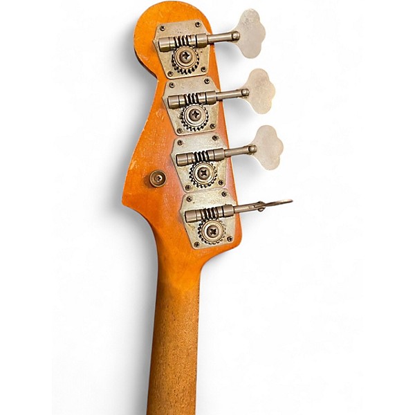 Vintage 1965 Fender Jazz Bass 3 Color Sunburst Electric Bass Guitar