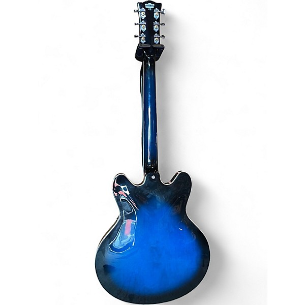 Used VOX BCV90 BOBCAT Blue Hollow Body Electric Guitar