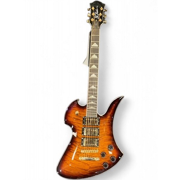 Used B.C. Rich Pro X Mockingbird Sunburst Solid Body Electric Guitar