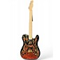 Used Fender Artist Series James Burton Telecaster RED FLAMES Solid Body Electric Guitar thumbnail