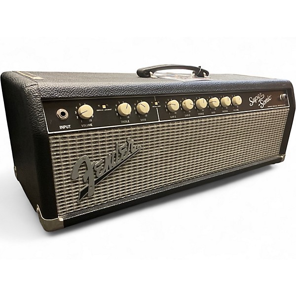 Used Fender SUPERSONIC 60 WATT HEAD Tube Guitar Amp Head