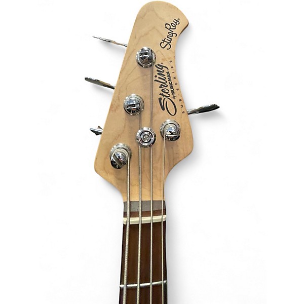 Used Sterling by Music Man STINGRAY Cream Electric Bass Guitar
