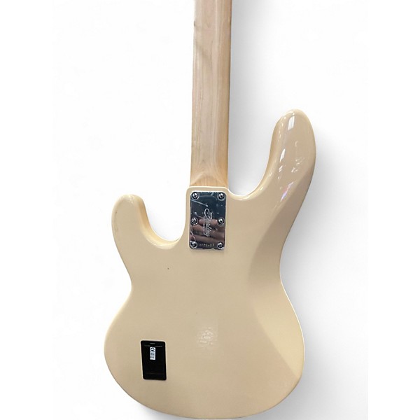 Used Sterling by Music Man STINGRAY Cream Electric Bass Guitar