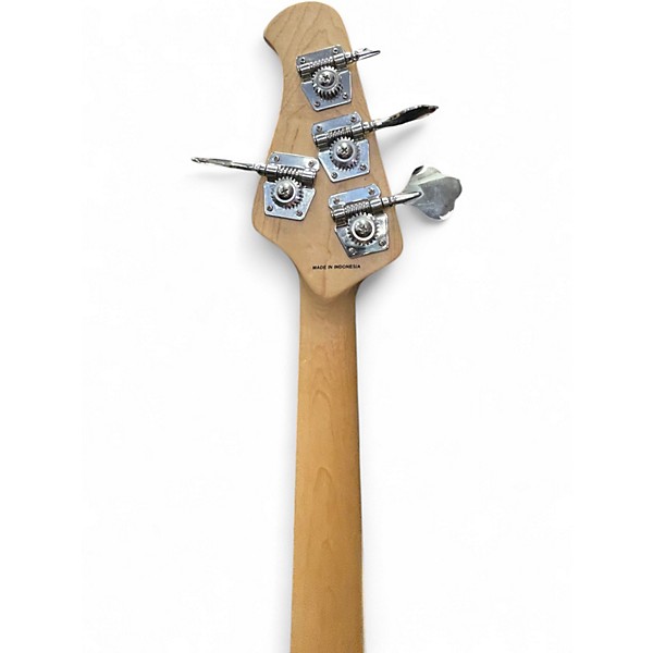 Used Sterling by Music Man STINGRAY Cream Electric Bass Guitar