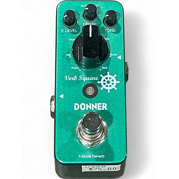 Used Donner Verb Square Effect Pedal