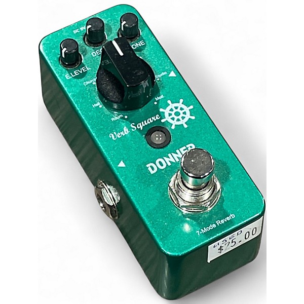 Used Donner Verb Square Effect Pedal