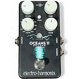 Used Electro-Harmonix Oceans 11  Reverb Effect Pedal