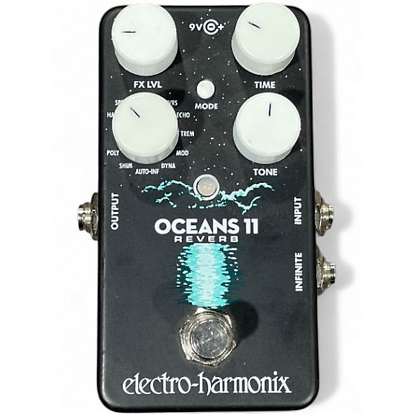 Used Electro-Harmonix Oceans 11 Reverb Effect Pedal