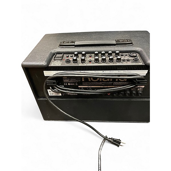 Used Roland AC90 90W 2X8 Stereo Acoustic Guitar Combo Amp