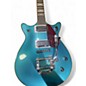 Used Gretsch Guitars G5232T W BIGSBY Blue Solid Body Electric Guitar