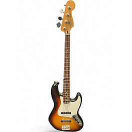 Used Fender Standard Jazz Bass Sunburst Electric Bass Guitar