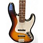 Used Fender Standard Jazz Bass Sunburst Electric Bass Guitar