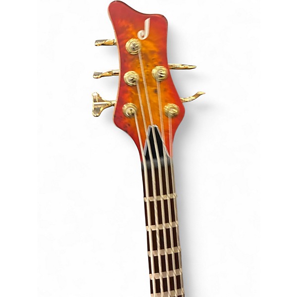 Used Jackson SPECTRA V5 CHERRY BURST Electric Bass Guitar