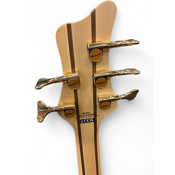 Used Jackson SPECTRA V5 CHERRY BURST Electric Bass Guitar