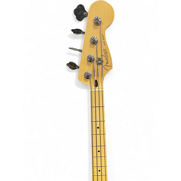 Used Fender Player Jazz Bass Trans Blue Electric Bass Guitar