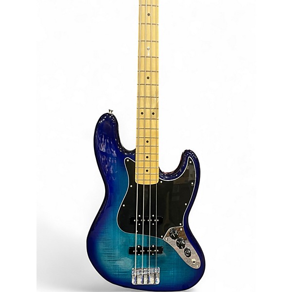Used Fender Player Jazz Bass Trans Blue Electric Bass Guitar